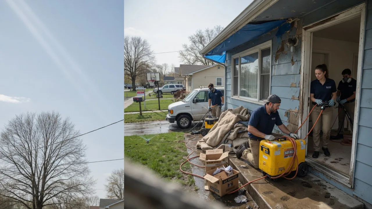 Basement Flood Cleanup in Detroit, TX near me